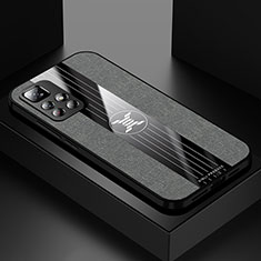 Silikon Hülle Handyhülle Ultra Dünn Flexible Schutzhülle Tasche X01L für Xiaomi Redmi Note 11 5G Grau