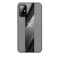 Silikon Hülle Handyhülle Ultra Dünn Flexible Schutzhülle Tasche X02L für Samsung Galaxy A51 4G Grau