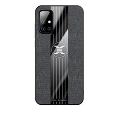 Silikon Hülle Handyhülle Ultra Dünn Flexible Schutzhülle Tasche X02L für Samsung Galaxy A51 4G Schwarz