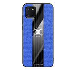 Silikon Hülle Handyhülle Ultra Dünn Flexible Schutzhülle Tasche X02L für Samsung Galaxy A81 Blau