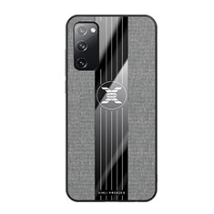 Silikon Hülle Handyhülle Ultra Dünn Flexible Schutzhülle Tasche X02L für Samsung Galaxy S20 Lite 5G Grau