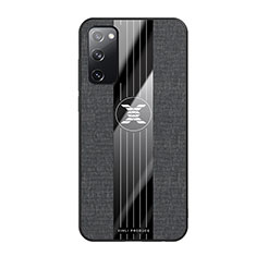 Silikon Hülle Handyhülle Ultra Dünn Flexible Schutzhülle Tasche X02L für Samsung Galaxy S20 Lite 5G Schwarz
