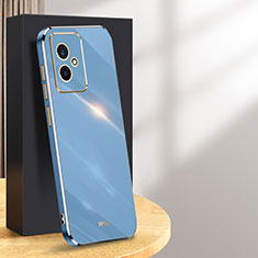 Silikon Hülle Handyhülle Ultra Dünn Flexible Schutzhülle Tasche XL1 für Huawei Honor 100 5G Blau