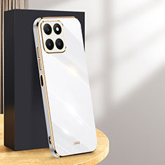 Silikon Hülle Handyhülle Ultra Dünn Flexible Schutzhülle Tasche XL1 für Huawei Honor X6a Weiß