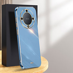 Silikon Hülle Handyhülle Ultra Dünn Flexible Schutzhülle Tasche XL1 für Huawei Honor X9b 5G Blau