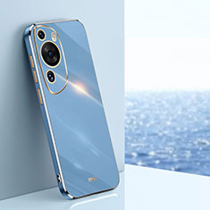 Silikon Hülle Handyhülle Ultra Dünn Flexible Schutzhülle Tasche XL1 für Huawei P60 Art Blau