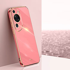 Silikon Hülle Handyhülle Ultra Dünn Flexible Schutzhülle Tasche XL1 für Huawei P60 Art Pink