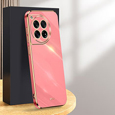 Silikon Hülle Handyhülle Ultra Dünn Flexible Schutzhülle Tasche XL1 für OnePlus 12 5G Pink