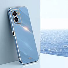 Silikon Hülle Handyhülle Ultra Dünn Flexible Schutzhülle Tasche XL1 für OnePlus Nord N300 5G Blau