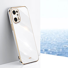 Silikon Hülle Handyhülle Ultra Dünn Flexible Schutzhülle Tasche XL1 für Oppo Find X5 Pro 5G Weiß