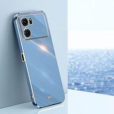 Silikon Hülle Handyhülle Ultra Dünn Flexible Schutzhülle Tasche XL1 für Oppo K10 5G Blau