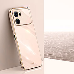 Silikon Hülle Handyhülle Ultra Dünn Flexible Schutzhülle Tasche XL1 für Oppo K10 5G Gold