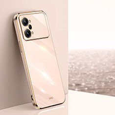Silikon Hülle Handyhülle Ultra Dünn Flexible Schutzhülle Tasche XL1 für Oppo K10 Pro 5G Gold
