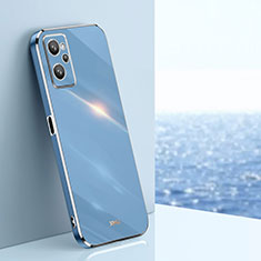 Silikon Hülle Handyhülle Ultra Dünn Flexible Schutzhülle Tasche XL1 für Realme 9i 4G Blau