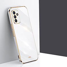Silikon Hülle Handyhülle Ultra Dünn Flexible Schutzhülle Tasche XL1 für Samsung Galaxy A05s Weiß