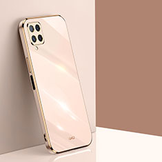 Silikon Hülle Handyhülle Ultra Dünn Flexible Schutzhülle Tasche XL1 für Samsung Galaxy A12 Gold