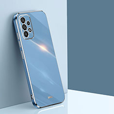 Silikon Hülle Handyhülle Ultra Dünn Flexible Schutzhülle Tasche XL1 für Samsung Galaxy A23 5G Blau