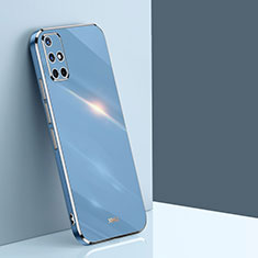 Silikon Hülle Handyhülle Ultra Dünn Flexible Schutzhülle Tasche XL1 für Samsung Galaxy A51 4G Blau