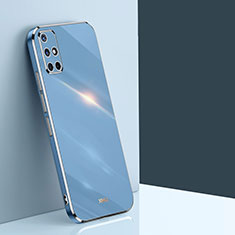 Silikon Hülle Handyhülle Ultra Dünn Flexible Schutzhülle Tasche XL1 für Samsung Galaxy A71 5G Blau