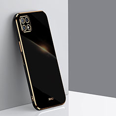Silikon Hülle Handyhülle Ultra Dünn Flexible Schutzhülle Tasche XL1 für Samsung Galaxy F42 5G Schwarz
