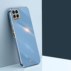 Silikon Hülle Handyhülle Ultra Dünn Flexible Schutzhülle Tasche XL1 für Samsung Galaxy M33 5G Blau