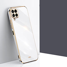 Silikon Hülle Handyhülle Ultra Dünn Flexible Schutzhülle Tasche XL1 für Samsung Galaxy M33 5G Weiß