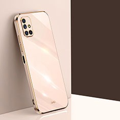 Silikon Hülle Handyhülle Ultra Dünn Flexible Schutzhülle Tasche XL1 für Samsung Galaxy M51 Gold