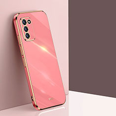 Silikon Hülle Handyhülle Ultra Dünn Flexible Schutzhülle Tasche XL1 für Samsung Galaxy S20 5G Pink