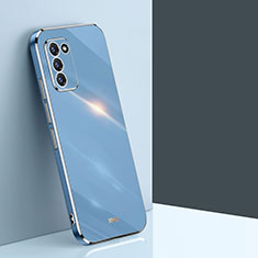 Silikon Hülle Handyhülle Ultra Dünn Flexible Schutzhülle Tasche XL1 für Samsung Galaxy S20 FE (2022) 5G Blau