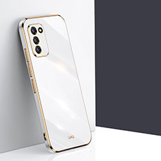 Silikon Hülle Handyhülle Ultra Dünn Flexible Schutzhülle Tasche XL1 für Samsung Galaxy S20 FE (2022) 5G Weiß