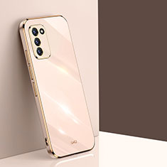 Silikon Hülle Handyhülle Ultra Dünn Flexible Schutzhülle Tasche XL1 für Samsung Galaxy S20 FE 4G Gold
