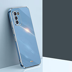 Silikon Hülle Handyhülle Ultra Dünn Flexible Schutzhülle Tasche XL1 für Samsung Galaxy S20 FE 5G Blau