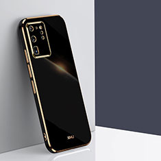 Silikon Hülle Handyhülle Ultra Dünn Flexible Schutzhülle Tasche XL1 für Samsung Galaxy S20 Ultra 5G Schwarz