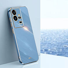 Silikon Hülle Handyhülle Ultra Dünn Flexible Schutzhülle Tasche XL1 für Vivo iQOO 11 Pro 5G Blau