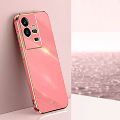 Silikon Hülle Handyhülle Ultra Dünn Flexible Schutzhülle Tasche XL1 für Vivo iQOO 11 Pro 5G Pink