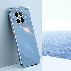 Silikon Hülle Handyhülle Ultra Dünn Flexible Schutzhülle Tasche XL1 für Vivo X90 Pro 5G Blau