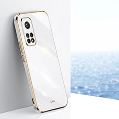 Silikon Hülle Handyhülle Ultra Dünn Flexible Schutzhülle Tasche XL1 für Xiaomi Mi 10T 5G Weiß