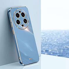 Silikon Hülle Handyhülle Ultra Dünn Flexible Schutzhülle Tasche XL1 für Xiaomi Mi 13 Ultra 5G Blau