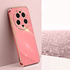 Silikon Hülle Handyhülle Ultra Dünn Flexible Schutzhülle Tasche XL1 für Xiaomi Mi 13 Ultra 5G Pink