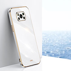 Silikon Hülle Handyhülle Ultra Dünn Flexible Schutzhülle Tasche XL1 für Xiaomi Poco X3 NFC Weiß