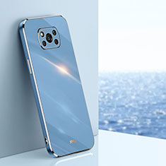 Silikon Hülle Handyhülle Ultra Dünn Flexible Schutzhülle Tasche XL1 für Xiaomi Poco X3 Pro Blau