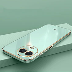 Silikon Hülle Handyhülle Ultra Dünn Flexible Schutzhülle Tasche XL2 für Realme 11X 5G Grün
