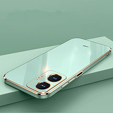 Silikon Hülle Handyhülle Ultra Dünn Flexible Schutzhülle Tasche XL2 für Realme C55 Grün