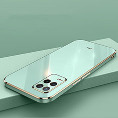 Silikon Hülle Handyhülle Ultra Dünn Flexible Schutzhülle Tasche XL2 für Realme Narzo 30 5G Grün