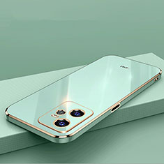 Silikon Hülle Handyhülle Ultra Dünn Flexible Schutzhülle Tasche XL2 für Realme Narzo 50A Prime Grün
