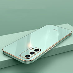 Silikon Hülle Handyhülle Ultra Dünn Flexible Schutzhülle Tasche XL2 für Realme X7 Max 5G Grün