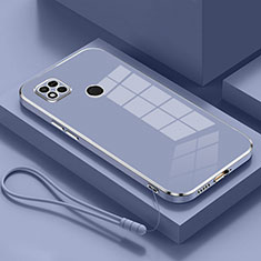 Silikon Hülle Handyhülle Ultra Dünn Flexible Schutzhülle Tasche XL2 für Xiaomi POCO C3 Lavendel Grau