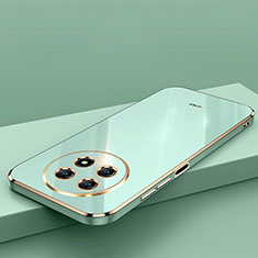 Silikon Hülle Handyhülle Ultra Dünn Flexible Schutzhülle Tasche XL3 für Huawei Nova Y91 Grün