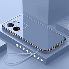 Silikon Hülle Handyhülle Ultra Dünn Flexible Schutzhülle Tasche XL3 für Xiaomi Mi 13T 5G Lavendel Grau
