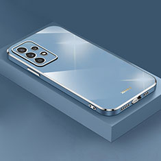 Silikon Hülle Handyhülle Ultra Dünn Flexible Schutzhülle Tasche XL4 für Samsung Galaxy A72 5G Blau